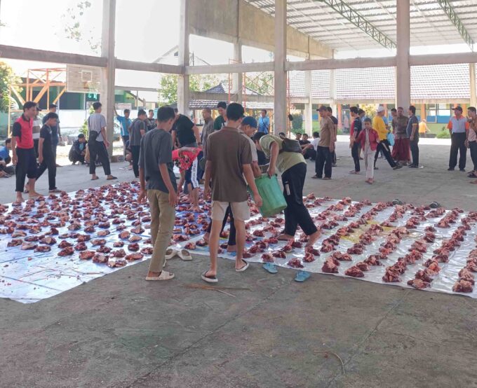 Kegiatan Hari Raya Qurban di SMK Negeri 1 Selong